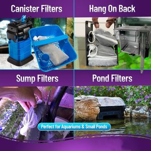 <span class=keywords><strong>Laine</strong></span> <span class=keywords><strong>de</strong></span> carbone pour aquarium, matériau magique pour filtre d'aquarium - Product Image 6