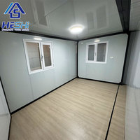 Maison de conteneur extensible préfabriquée de sécurité 20Ft 40Ft avec la villa préfabriquée de cuisine