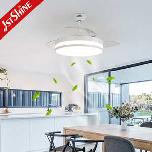 1stshine điện 6 tốc độ năng lượng hiệu quả ứng dụng điều khiển thông minh LED quạt trần ánh sáng - Product Image 2