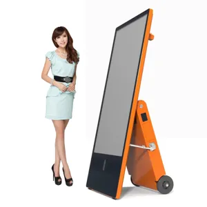 32Inch 43Inch 49Inch Outdoor Lcd Kiosk Poster Panel 4K Portable Lcd Display Outdoor Battery Powered Digital Signage