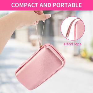 Boîte à miroirs cosmétiques de voyage de luxe Spot Goods-Compartiments de rangement cachés à LED 3 couleurs pour rouge à lèvres/argent/clés - Product Image 4