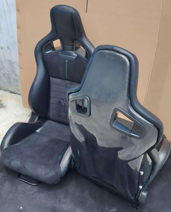 Asiento de Carreras RECARO de Fibra de Carbono con Respaldo Ajustable, Asiento Deportivo Personalizable, Accesorio de Modificación Interior para Automóvil - Product Image 1