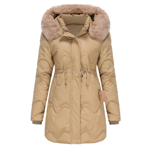 PASUXI 2024 Meilleure Vente Veste Polaire d'Hiver <span class=keywords><strong>Femme</strong></span> de Haute Qualité Fabrication Usine Imperméable Blousons d'Extérieur Manteaux <span class=keywords><strong>Femme</strong></span> - Product Image 5