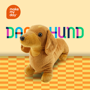 Peluche réaliste Teckel, jouet en peluche, animal en peluche réaliste, chien saucisse à corps long, poupée en peluche de simulation, décoration d'intérieur, cadeau - Product Image 5