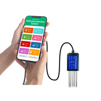 Sonde Professionnelle de Surveillance de la Conductivité du Sol (EC), Fertilité, Nutriments, NPK, PH 8 en 1