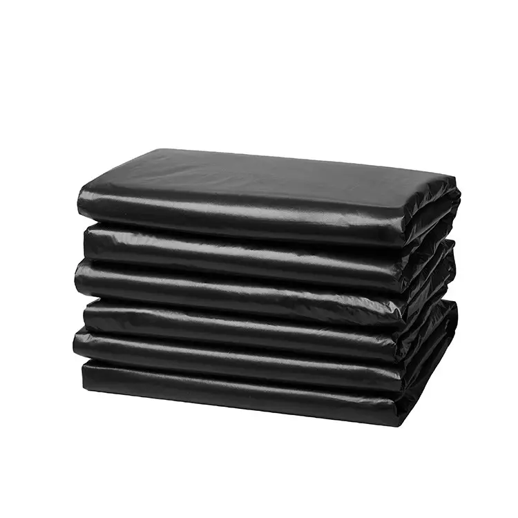 ผู้รับเหมาอุตสาหกรรมจัมโบ้หนักกลิ่นหอมสามารถซับขยะ55-60แกลลอนถุงขยะสีดำ