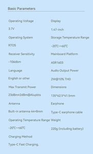 วิทยุสื่อสารขนาดกะทัดรัด ทนทาน ใช้งานได้นานในโหมดสแตนด์บาย พร้อมช่องใส่ซิมการ์ด - Product Image 6
