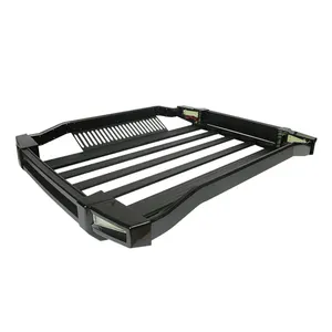 Universale 4x4 In Acciaio Cargo Carrier Carrello Auto Tetto Portapacchi per Toyota Hilux 4runner Fj150 Patrol Ford ranger Pick-Up