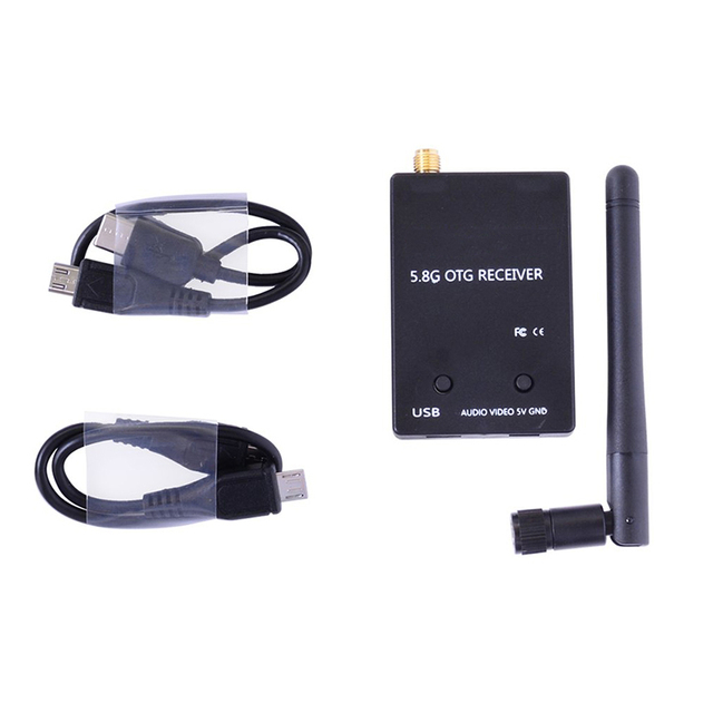 Ready-to-Use 5.8G UVC Receiver Video Downlink OTG for Android Phone 200/600mw TS5828 5.8G Transmitter 1500TVL Sensor Kit