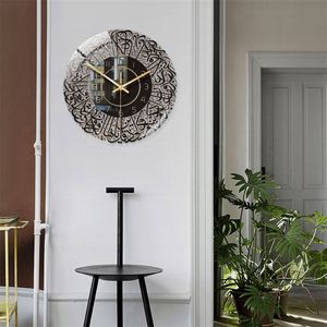 3D Acrylic Luxury Crystal Transparent Panel Wall <b>Clock</b> Living Room Dining Room Ramadan Decoration Simple Fashion Art Wall <b>Clock</b> - Product Image 4