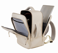 Mochila para Portátil de Negocios con Carga USB, Impermeable, Gran Capacidad, para Hombres y Mujeres