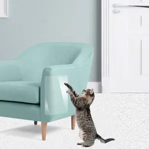 地毯、沙发用猫刮家具保护带透明粘爪护板