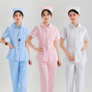 Uniforme de Enfermera de Dos Piezas, Ropa de Trabajo para Hospitales de Medicina Tradicional China, Clínicas, Centros de Salud y Residencias de Ancianos - Product Image 3