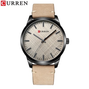 OEM ODM pour 8386 Montre en cuir pour homme, luxe, sport, simple, minimaliste, boîtier en alliage, cadran en verre, quartz personnalisé, affaires - Product Image 3