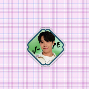 Broche de acrílico hecho a mano y duradero con foto de los ídolos RM, JiMin, V y <span class=keywords><strong>JungKook</strong></span> de BTS, ideal para jóvenes. - Product Image 4
