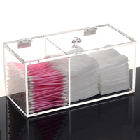 Produits transparents blocs de construction en plexiglas boîte cadeau boîte d'affichage en acrylique boîte de rangement accepter la personnalisation