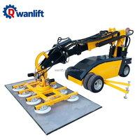Chariot hydraulique 3m 4m 5m avec ventouse, élévateur de bois pour camion, nouveau robot élévateur électrique à vide pour l'installation de dalles de verre et de marbre