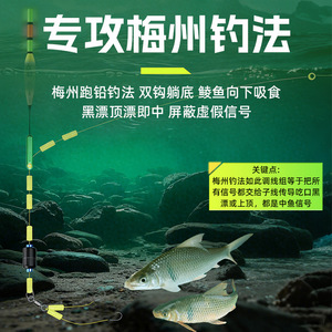 สายเอ็นตกปลา Aohu Mud Carp Leader 13 ซม. แบบ PE ตะขอคู่ วิธีการตกปลาเหม่ยโจว ป้องกันสายพันกัน สายแข็งแรง สำหรับตกปลาในแม่น้ำ - Product Image 3