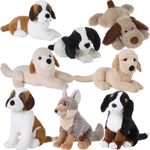 Jouet en peluche pour chien, animal en peluche mignon couché, Husky, Corgi, <span class=keywords><strong>Teckel</strong></span>, vente en gros, OEM, EN71, blanc, gris, jouets en peluche pour chien - Product Image 4