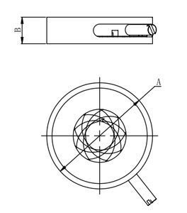 Ldtg1 श्रृंखला एपर्चर समायोज्य आइरिस डायाफ्राम अधिकतम 12-25 मिमी - Product Image 2