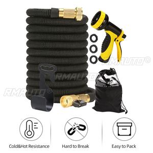 Tuyau de lavage haute pression pour voiture 50-100FT, cordon de nettoyage, pistolet de lavage, rallonge télescopique pour tuyau d'eau, pour jardin et voiture - Product Image 4