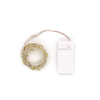 Micro Cadena de luces LED recargable por USB, cable de cobre personalizado, decoración de Navidad
