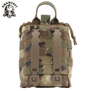 Trousse de premiers secours tactique en tissu mat 500D avec fermeture éclair YKK, pochette Molle détachable EMT, sac d'accessoires médicaux - Product Image 4