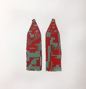 Pendientes de cuentas a la moda - Product Image 1