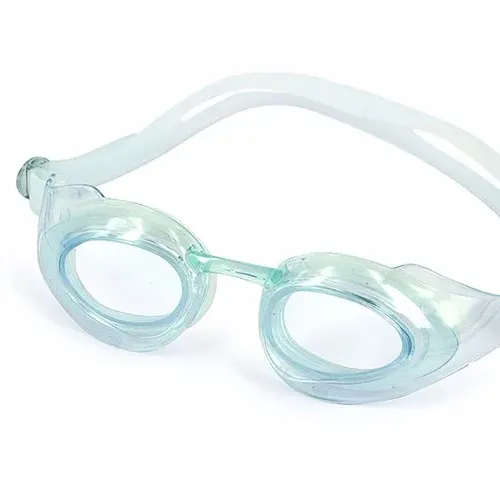 Óculos de natação de silicone de alto estilo com logotipo personalizado para esportes