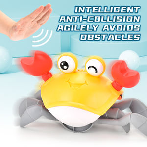 Jouet de crabe de détection réaliste à alimentation électrique pour les enfants se précipite automatiquement loin éviter les obstacles jouet éducatif - Product Image 4