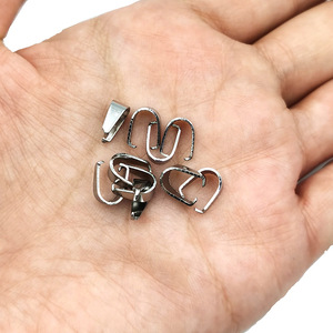 Clips de joyería de acero inoxidable de formas mixtas para hacer collares, paquete de 500 piezas H1035 - Product Image 3