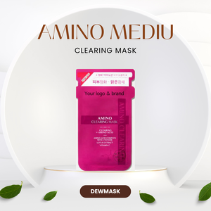 Meilleure vente Mediu-Amino Mask K-Beauty Feuille faciale coréenne Hydratant Apaisant Éclaircissant pour le visage - Product Image 3
