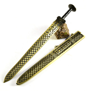 <span class=keywords><strong>Espada</strong></span> de Yue Goujian, el famoso rey de las armas frías de la antigua China, de 28 cm, artículo de colección de gran tamaño para cosplay, regalos para festivales - Product Image 1