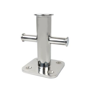 Borne d'amarrage marine simple en acier inoxydable 316 pour quai et petits yachts - Product Image 4