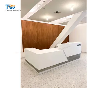 Factory Directly front desk design large executive customer service counter for hospital