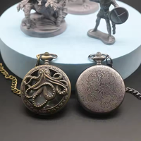 Antique Old Pocket Watches Tiny 7PCS Hollow Octopus Mini Dice Set Metal Dnd Dice for Role Playing Games