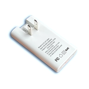 Chargeur de voyage fin PD3.0 2026 avec 3 prises interchangeables (UK, AU, EU) – Portable pour voyage/bureau - Product Image 2