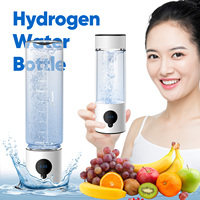 Suyzeko 2025 Factory Direct Bouteille d'eau intelligente à hydrogène avec technologie SPE/PEM 6000ppb rechargeable portable pour le bureau et les voyages
