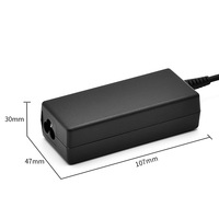 Chargeur pour ordinateur portable 65W compatible avec DELL, adaptateur secteur 19,5V 3,34A (connecteur 4,5 x 3,0 mm)