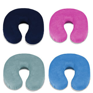 <b>Memory</b> Foam Travel <b>Pillow</b> Flat Back Neck Support For Comfortable Sleep On Plane Car Bus - Product Image 1