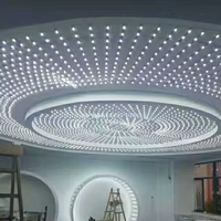 Design de papier peint moderne, designs de plafond tendu en PVC, profite de la nature pour créer une maison confortable