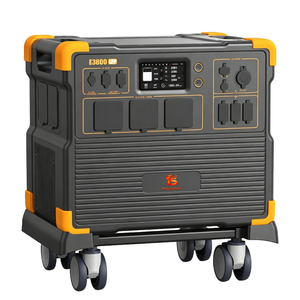 Station d'alimentation portable, batterie LiFePO4, 51,2 V, haute capacité, rechargeable, pour le camping en plein air, la maison, la sauvegarde d'urgence - Product Image 1