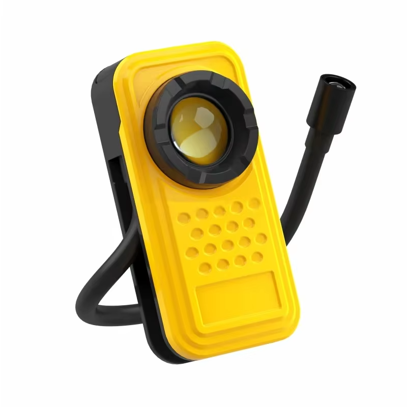 DREAMS'LIGHT Portable Workshop Rechargeable Work Light with Soft Tube Stored Into Slot 600 Lumens Built-in Clip with Magnet
