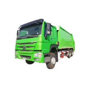 Sinotruck Howo compressed garbage truck Weichai 340HP European 3 6x4 garbage truck Customized sanitation truck