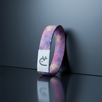Bracelet NFC élastique Tap to Go Reading 13,56 MHz, bracelet en tissu NFC avec codage de livre électronique biblique pour le partage sur smartphone
