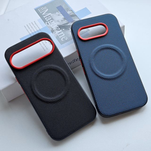 Ultra Slim Faux Leather Magnetic Cover for Google Pixel 10A 9A 9Proxl 10proxl Luxury Elegant Minimalist Protective Shell for Men