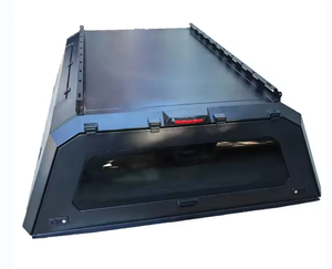 หลังคาเหล็กกันน้ำสำหรับรถนิสสัน นาวาร่า NP300 พร้อมหน้าต่างบานเลื่อน ล็อคแบบแมนนวล ติดตั้งโดยไม่ต้องเจาะ - Product Image 4