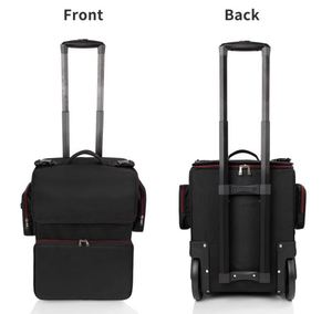 Free Sample Makeup Trolley <b>Case</b> <b>Hairdressing</b> Travel Beauty Salon Barber <b>Case</b> Makeup Rolling Train <b>Case</b> - Product Image 1