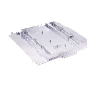Aluminium Mounting Bracket Panel With <b>Screw</b> Holes And Support Rails - Product Image 3