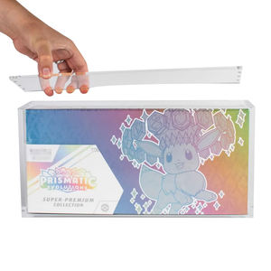 Estuche <span class=keywords><strong>de</strong></span> Exhibición Acrílico Personalizado, Transparente, Moderno, <span class=keywords><strong>Ultra</strong></span> <span class=keywords><strong>Premium</strong></span>, para Pokémon <span class=keywords><strong>Charizard</strong></span> UPC, con Protección Magnética para Diseño - Product Image 6